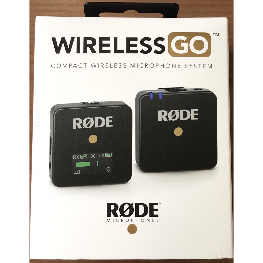 Microphone Rode Wireless Go 02 màu Trắng và Đen - Hàng chính hãng | BigBuy360 - bigbuy360.vn