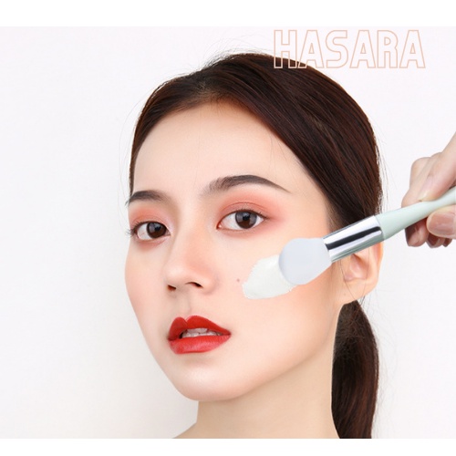 Cọ đắp mặt nạ silicon, cọ quét mặt hai đầu tiện dụng Lameila nội địa trung HB0526 - Hasara
