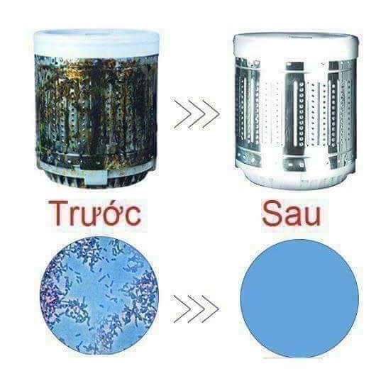 Combo Tẩy lồng máy giặt