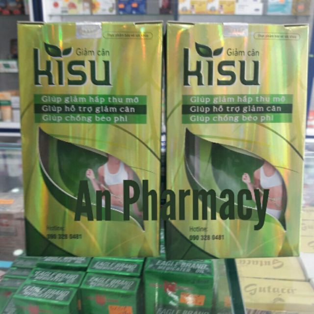 (hộp 20 viên) Kisu hỗ trợ giảm cân