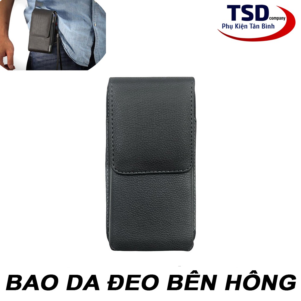 Bao Da Điện Thoại Gài Thắt Lưng Cao Cấp