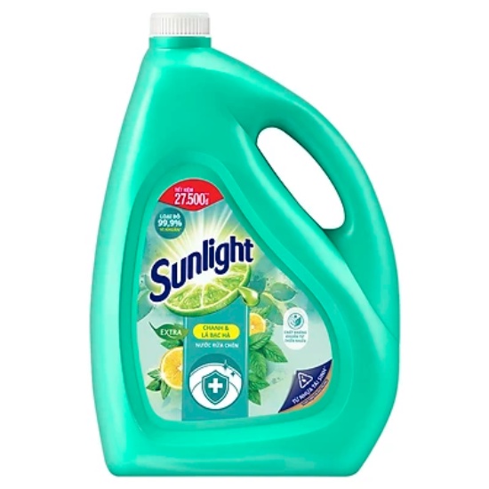 Nước rửa chén Sunlight thiên nhiên 3.6kg
