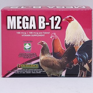 MEGA B12 TH.UỐC NUÔI GÀ ĐÁ 1 HỘP