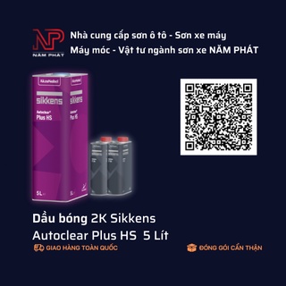 Dầu bóng sikkens plus hs 5 lít