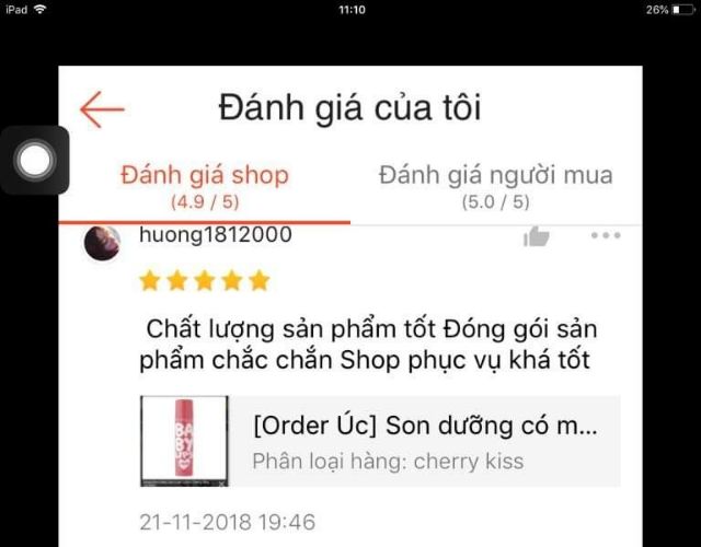 Son dưỡng Maybelline Baby Lips