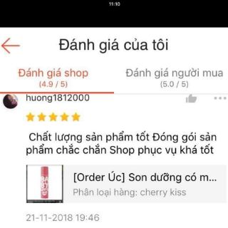 [Order Úc] Son dưỡng Maybelline Baby Lips