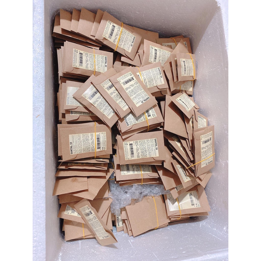 Vial nước hoa Le Labo / LeLabo A13, S33, N29, L41, B22, R31 0.75ML Tonka 25 Baie 19