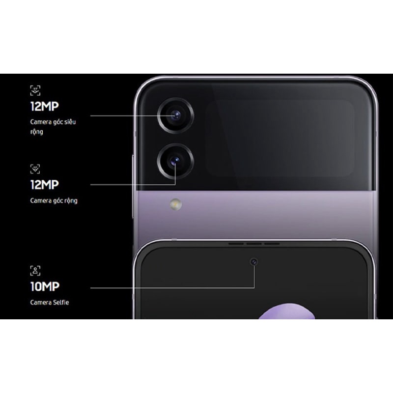 Điện Thoại Samsung Galaxy Z Flip4 256gb - Hàng Chính Hãng, bảo hành 12 tháng