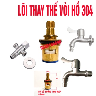 Lõi ti đồng dùng thay thế: vòi rửa chén, ruột vòi lavabo, củ sen lạnh, ruột Vòi hồ nước. Lựa chọn