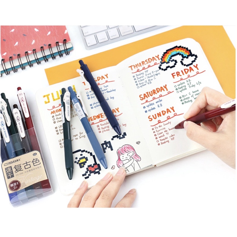 Bút gel Vintage Dianshi DS-099