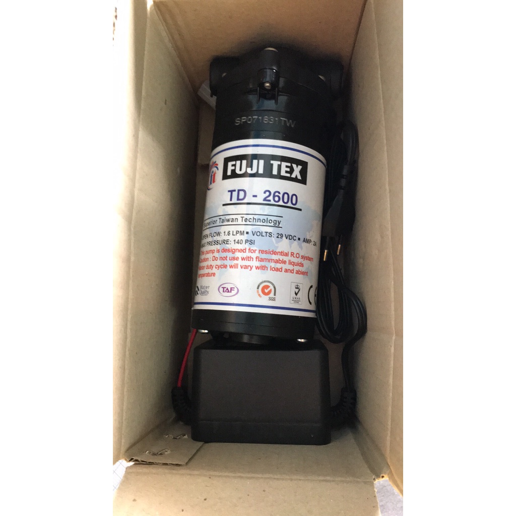 Bơm phun sương 30 béc Fujitex TD-2600 công suất 10-30 béc phun