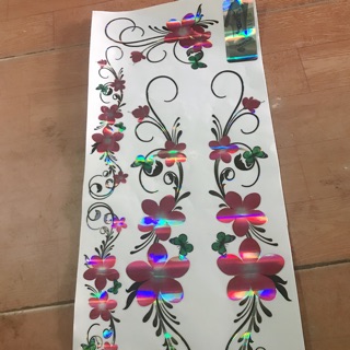 Sticker dán trang trí xe , tủ lạnh...