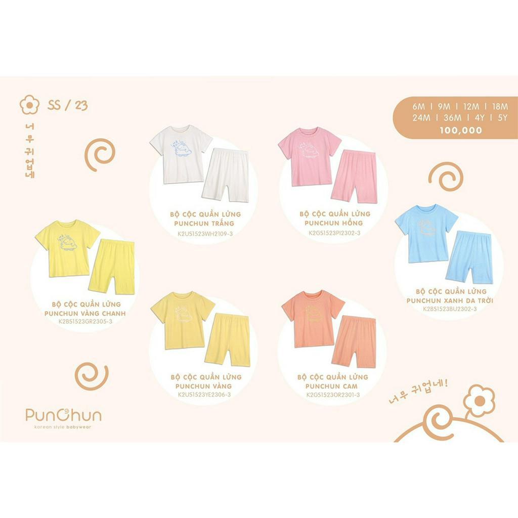 Bộ áo cộc quần lửng [ PUNCHUN 2023 đợt 4 ]
