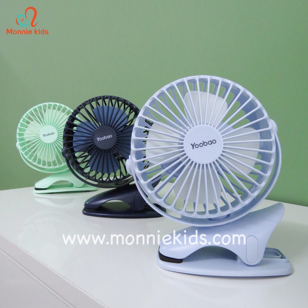 QUẠT KẸP XE ĐẨY YOOBAO