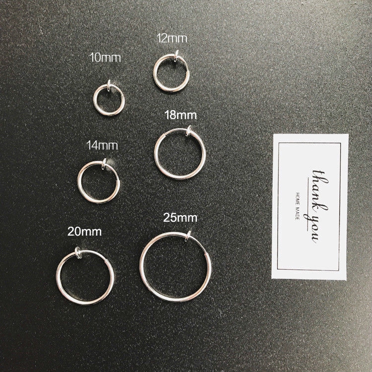 Khuyên tai thời trang thiết kế giản đơn không bấm lỗ độc đáo