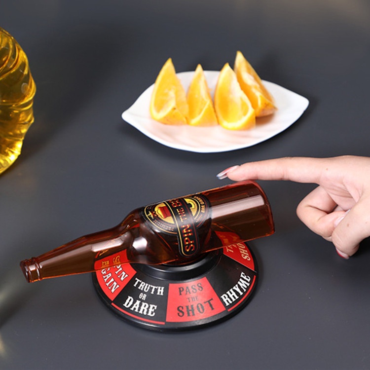 Trò chơi vòng quay uống rượu thú vị dành cho gia đình, bạn bè mẫu mới