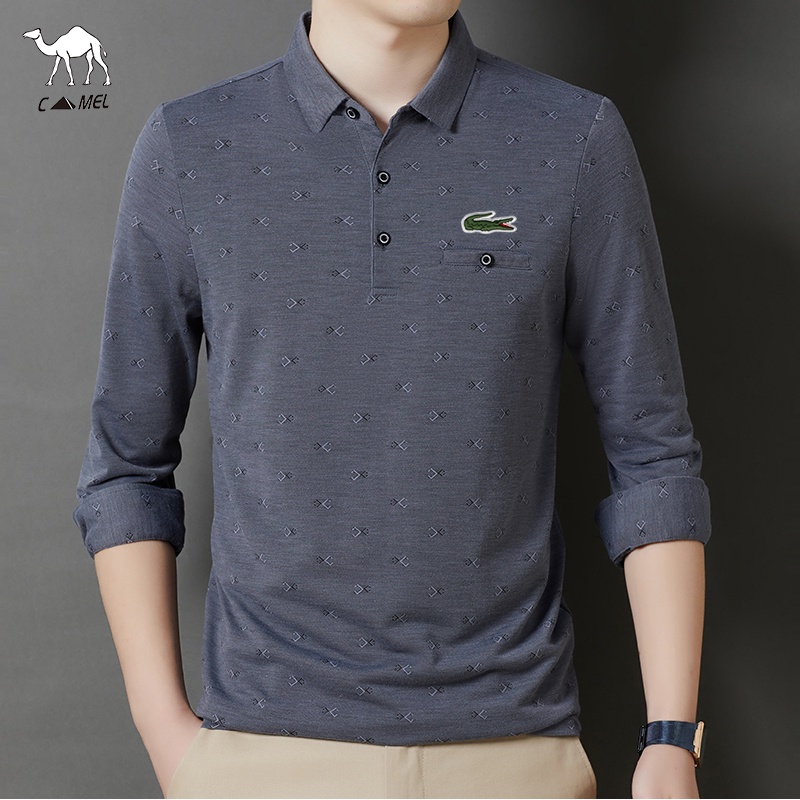 Áo polo Dài Tay Mẫu Mới Dành Cho Nam