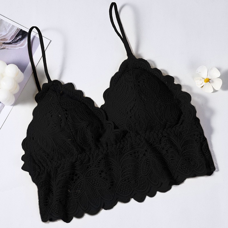 [Xả - dọn kho] Áo Bra ren Áo Lót Nữ bralette họa tiết hoa gợi cảm tôn vòng một sexy quyến rũ  PASANA050