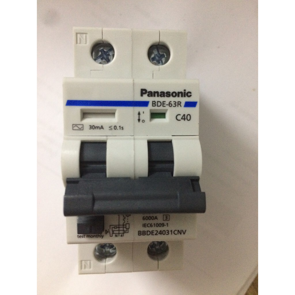 CB  CHỐNG GIẬT PANASONIC 40A _ DÒNG DÒ 30MA