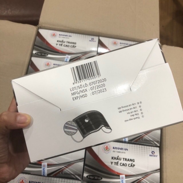 Khẩu trang y tế 4 lớp của Cty Khánh An | BigBuy360 - bigbuy360.vn