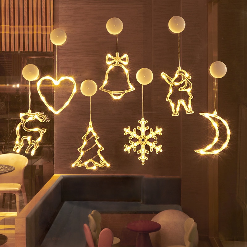 Đèn LED Trang Trí Giáng Sinh Hình Ông Già Noel