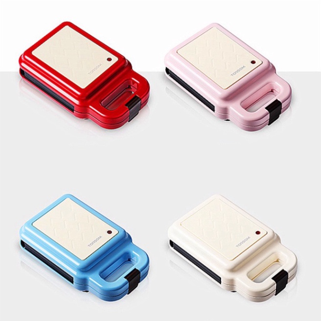 Máy làm bánh tổ ong, bánh kẹp waffle đa năng Torsom với nhiều loại khuôn thay thế đi kèm