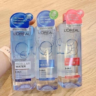 Nước tẩy trang LOREAL 400ml