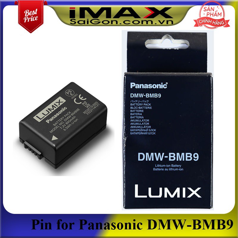 Pin thay thế pin máy ảnh Panasonic DMW-BMB9