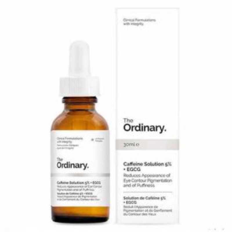 [US] Serum giảm quầng thâm và bọng mắt The Ordinary Caffein Solution 5% + EGCG 30ml