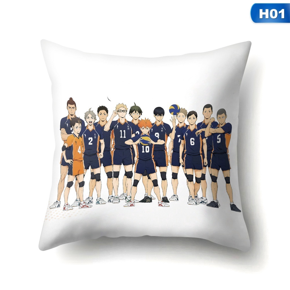 Vỏ Bọc Gối 17.7x17.7 Inch Inlife Zhizhong Haikyuu Shoyo Hinata