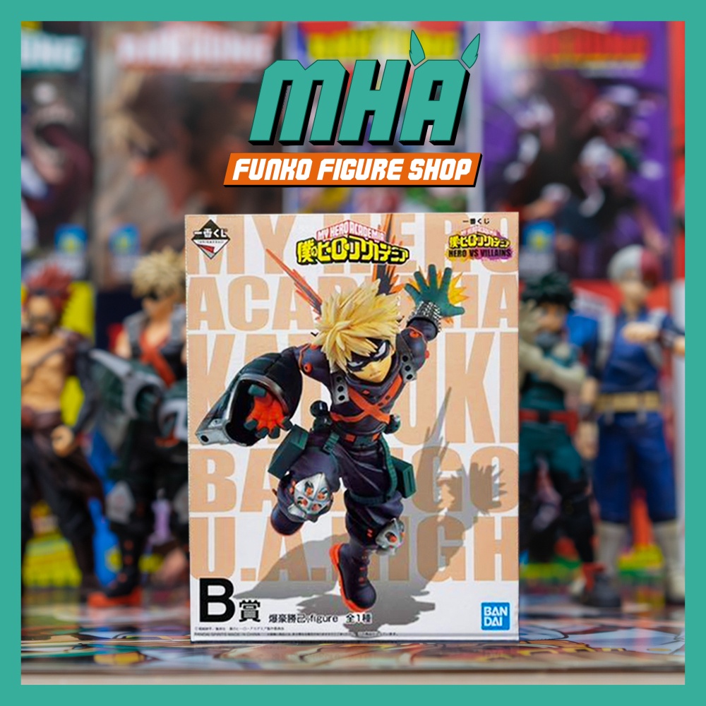 Chính Hãng Ichiban Kuji My Hero Academia - HERO VS VILLAINS B Award - Mô Hình Katsuki Bakugo