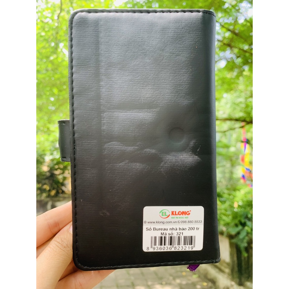 SỔ DA BUREAU NHÀ BÁO 200TR KLONG-321