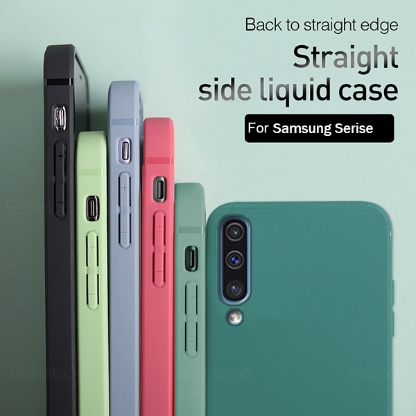 Ốp Điện Thoại Màu Kẹo Sang Trọng Cho Samsung Galaxy A50 A50S A30S A70 A10 A11 M11 A01 A21S