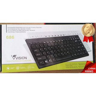 Bàn Phím Mini bosston 868 Cổng USB