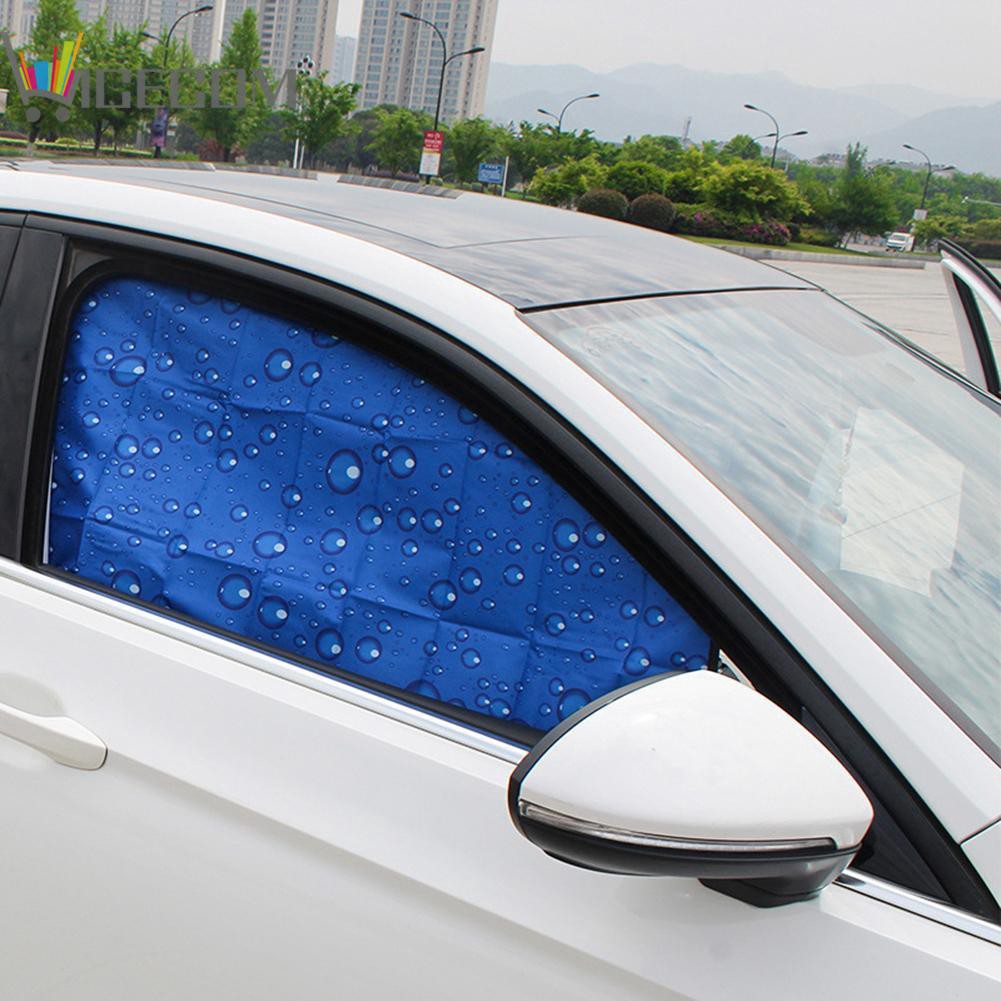 Màn che nắng cửa sổ xe hơi có nam châm loa bluetooth