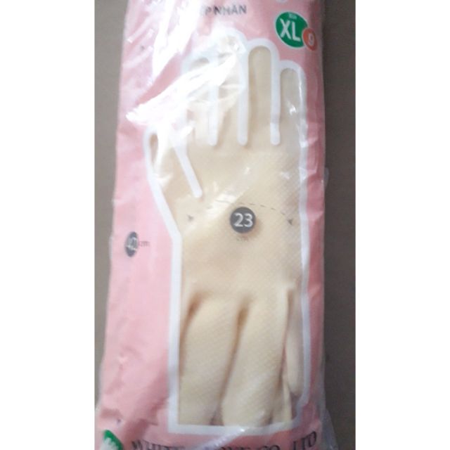 Bao tay cao su lớn XL 1 cặp