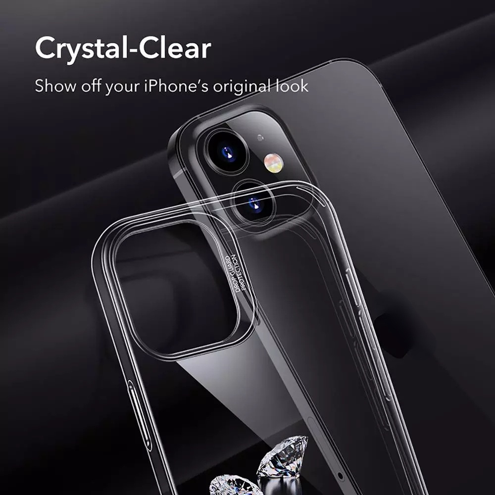 Ốp điện thoại silicone trong suốt siêu mỏng cho for  12 Mini 12 Pro Max 11 12 Pro Max