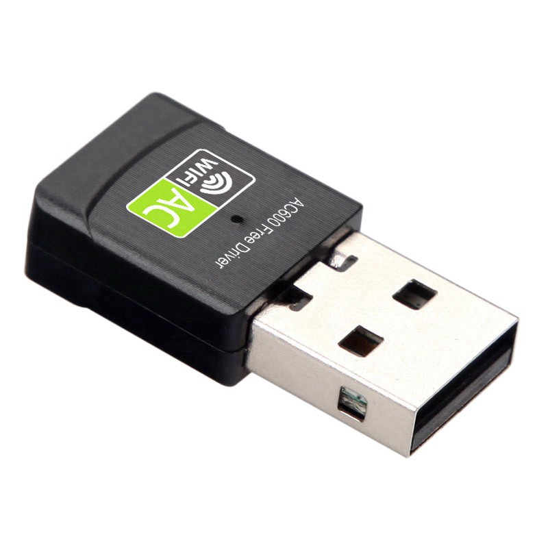 Driver-Free Wifi Wireless Card 600M External 5G Dual-Band USB Wireless Network Card Desktop Wireless Receiver for Office