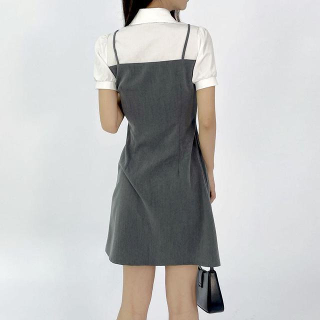 Đầm Ngắn Tay Dáng Dài Phong Cách Pháp Mẫu Mới Thời Trang Mùa Hè 2022 Cho Nữ