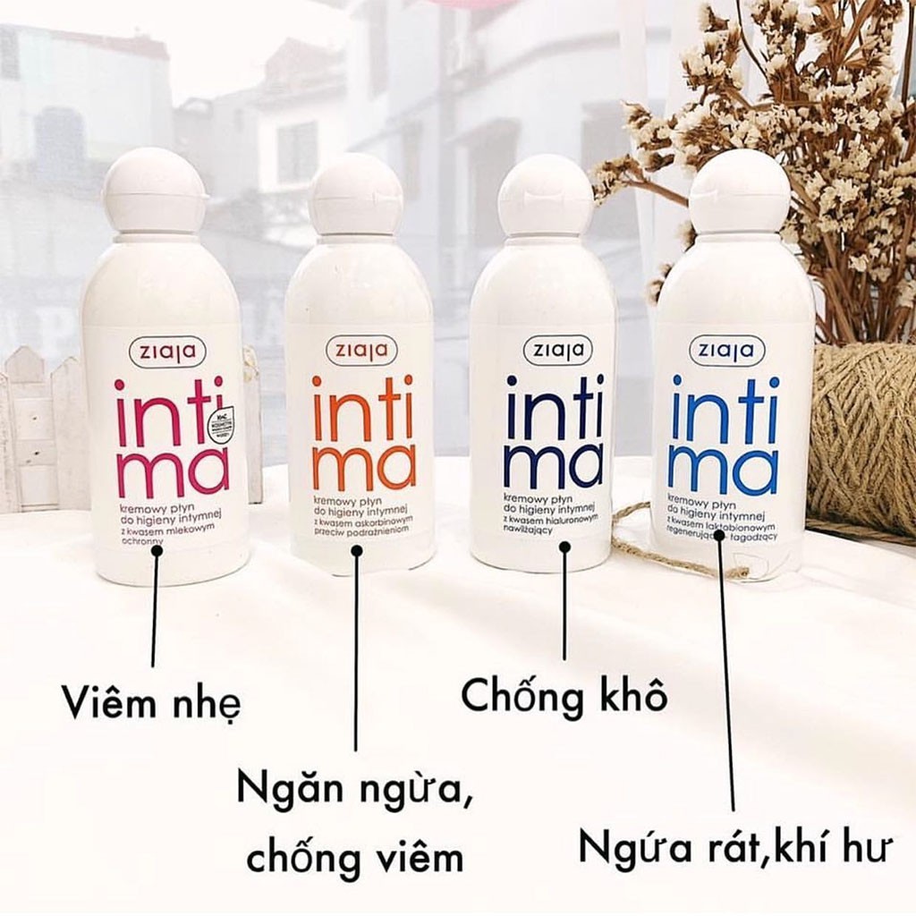 DUNG DỊCH VỆ SINH ZIAJA INTIMA 200ML