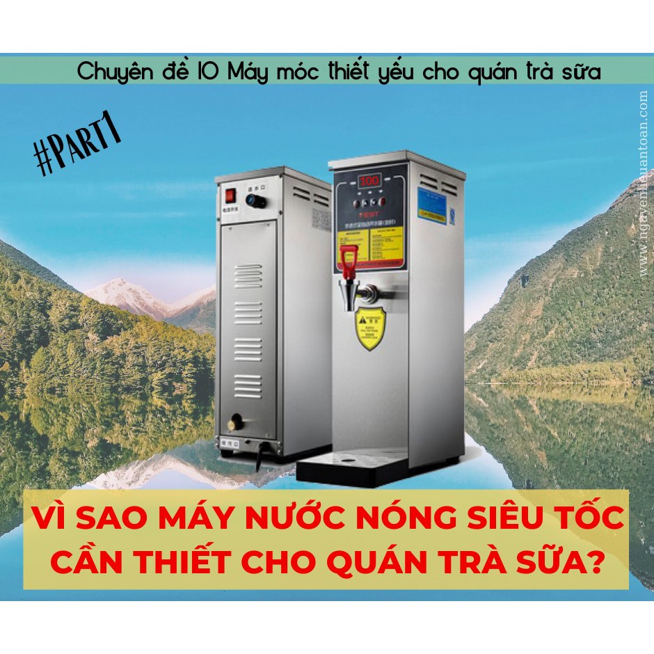 Máy Nấu Nước Nóng Siêu Tốc Nhập Khẩu Đài Loan Bảo Hành 12 Tháng