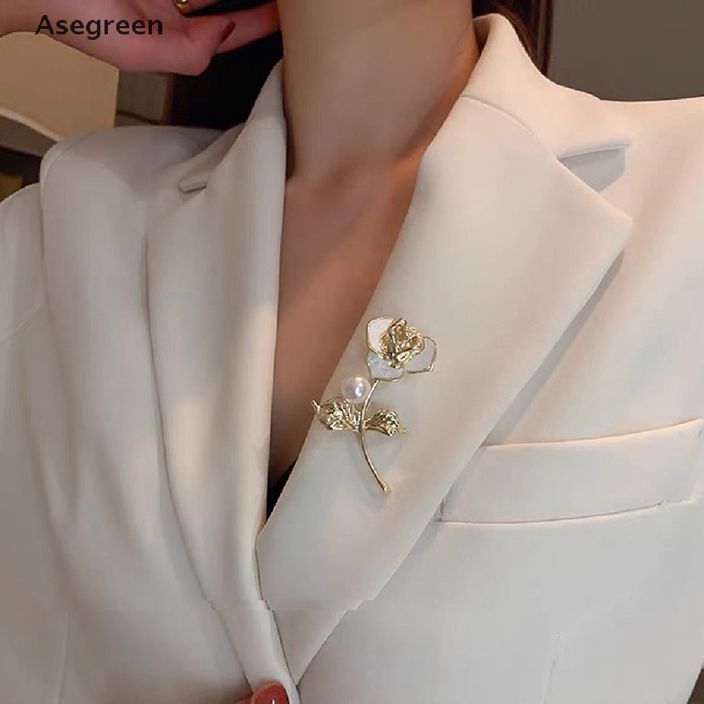Ghim cài áo hình hoa hồng thời trang độc đáo