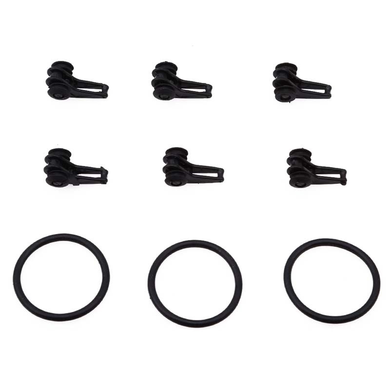 Set 10 Dây Đai Buộc Cần Câu Cá Có Thể Tái Sử Dụng