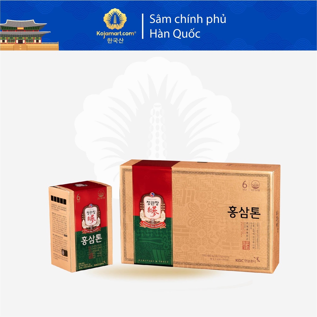 Nước Hồng Sâm Chính Phủ Hàn Quốc Tonic KGC Cheong Kwan Jang 50ml x 30 gói