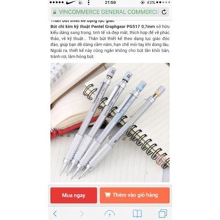 Bút chì kim kỹ thuật Graphgear 500