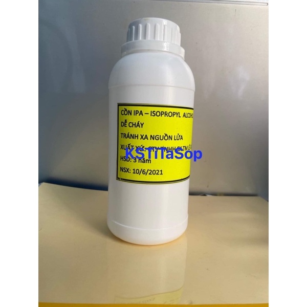 Cồn IPA 2-propanol 99.7% (alcohol isopropyl) (500ml, 1000ml)