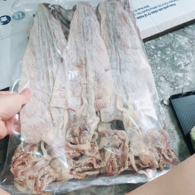 Khô mực Cô Tô size 16-18 con/kg