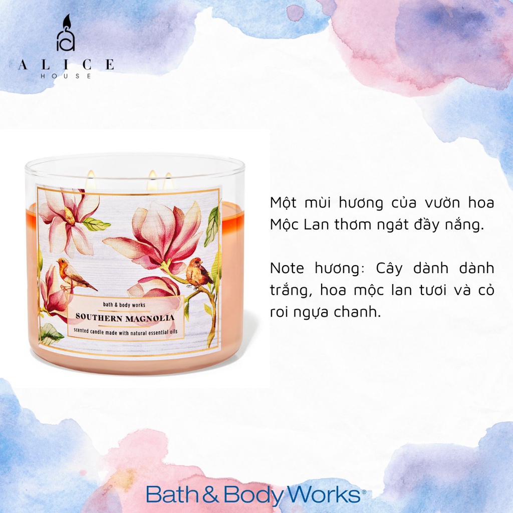 Nến Thơm 3 Bấc Bath & Body Works 💕
