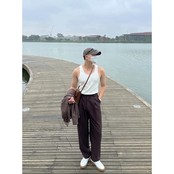 SIAM ÂU ỐNG SUÔNG MÀU SOCOLA và XÁM THAN CỰC TÔN DÁNG CHO ANH EM