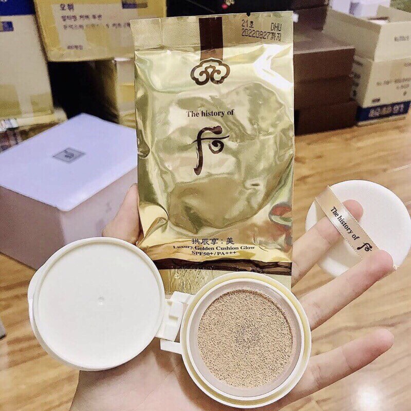 Phấn nước whoo vàng